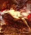 Reclining Nude genre Giovanni Boldini